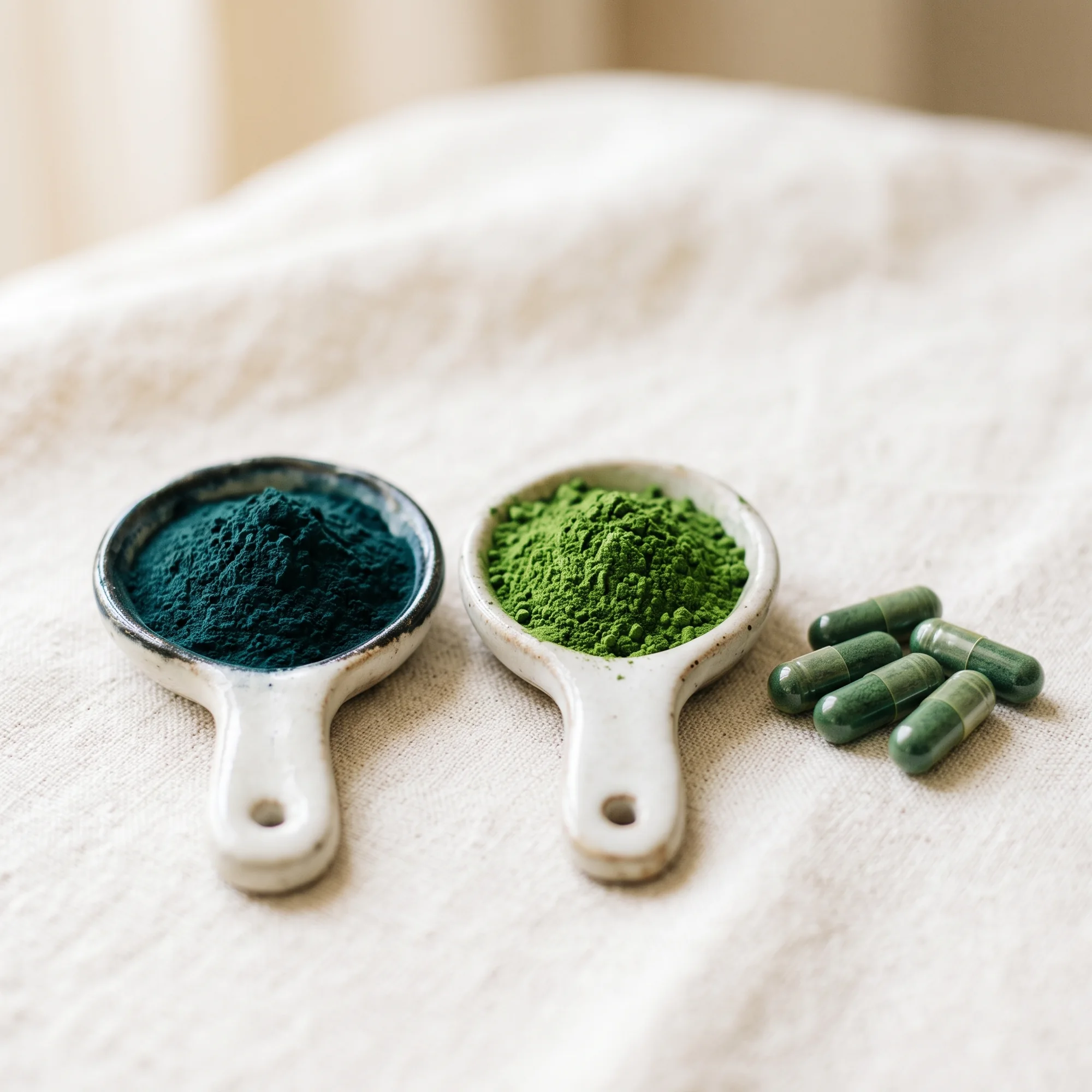 Spirulina i hlorela