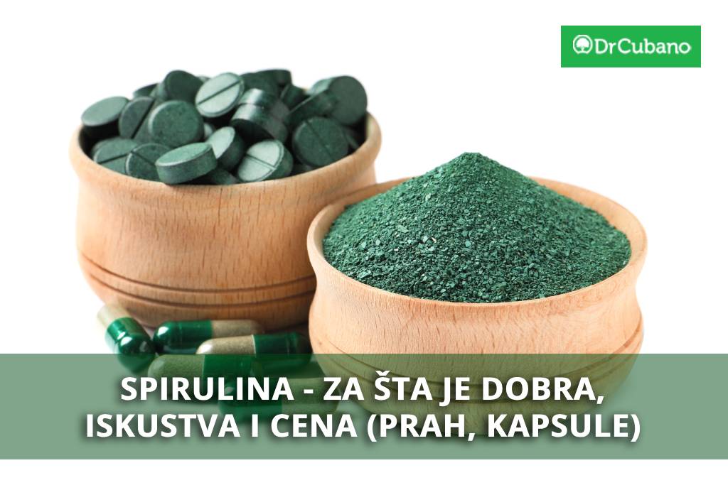Iskustva upotrebe i cena spiruline u vidu tableta, praha