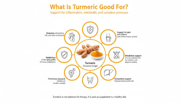 Kurkuma za zdravlje i lečenje Šta leči kurkuma i za šta je dobra